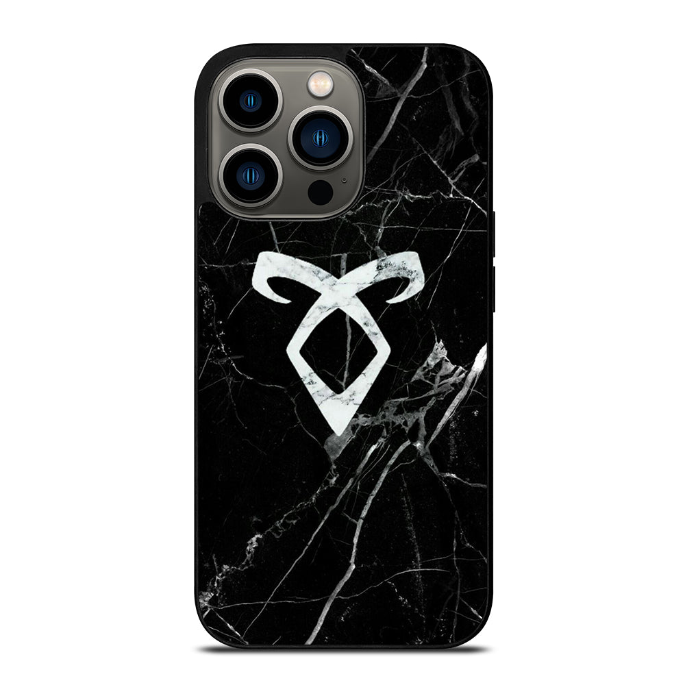 SHADOWHUNTER ANGELIC MARBLE LOGO iPhone 13 Pro Case Cover