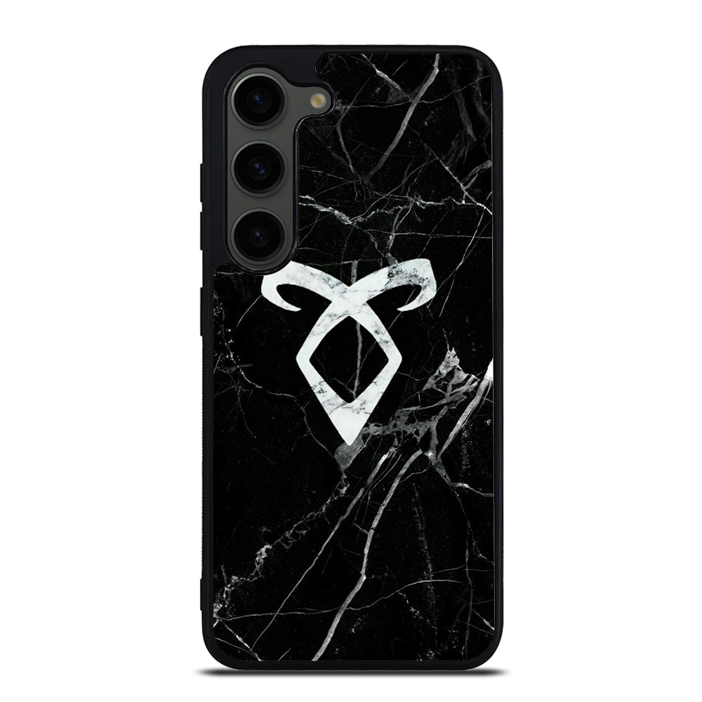 SHADOWHUNTER ANGELIC MARBLE LOGO Samsung Galaxy S23 Plus Case Cover