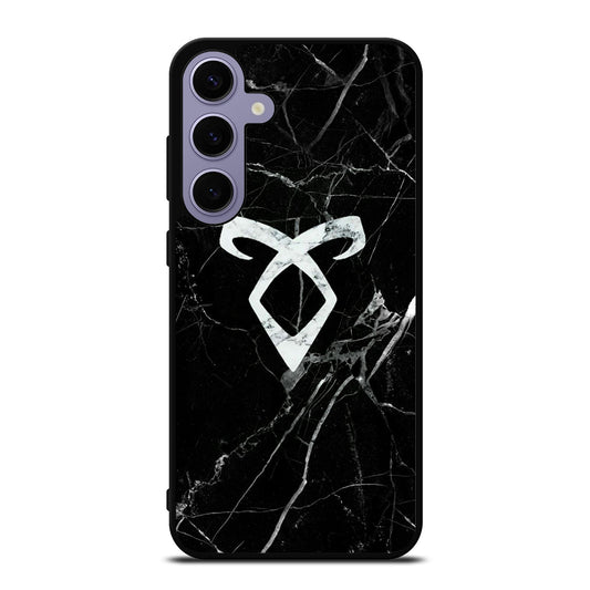 SHADOWHUNTER ANGELIC MARBLE LOGO Samsung Galaxy S24 Plus Case Cover