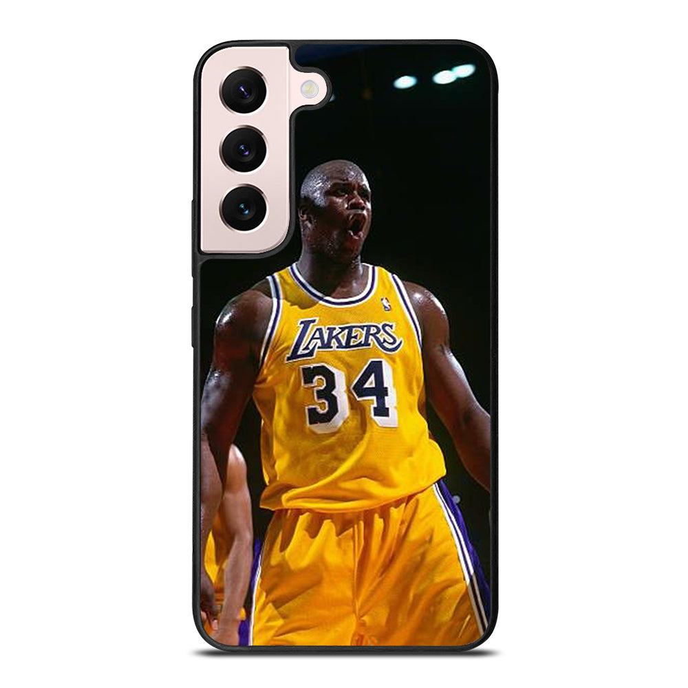 SHAQUILLE O'NEAL 34 LA LAKERS NBA Samsung Galaxy S22 Plus Case Cover