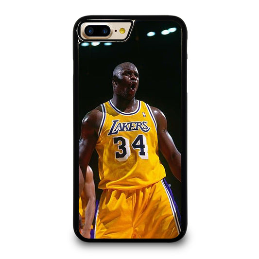 SHAQUILLE O'NEAL 34 LA LAKERS NBA iPhone 7 / 8 Plus Case Cover