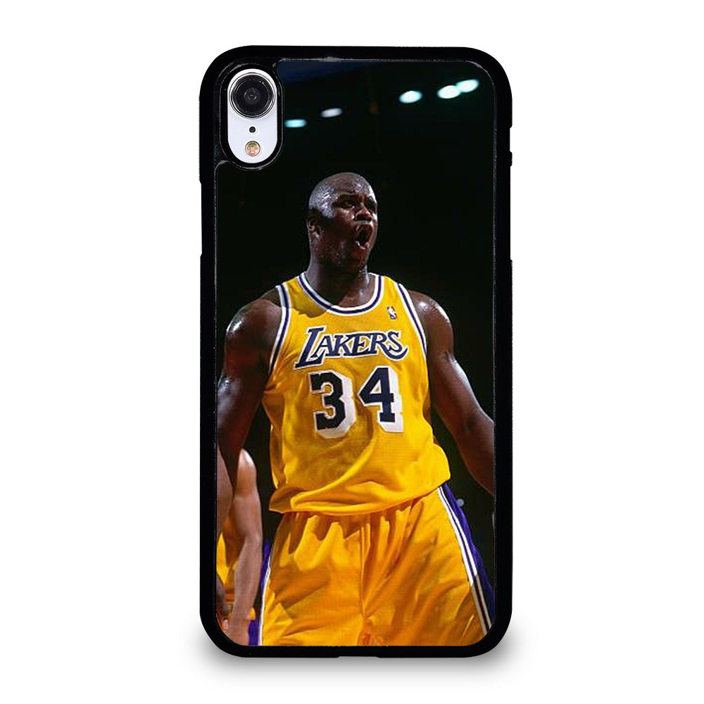 SHAQUILLE O'NEAL 34 LA LAKERS NBA iPhone XR Case Cover