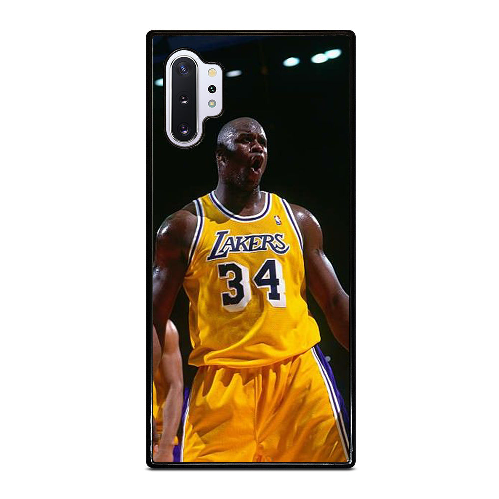 SHAQUILLE O'NEAL 34 LA LAKERS NBA Samsung Galaxy Note 10 Plus Case Cover