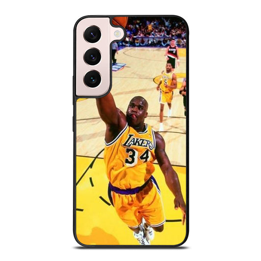 SHAQUILLE O'NEAL LA LAKERS NBA DUNK Samsung Galaxy S22 Plus Case Cover