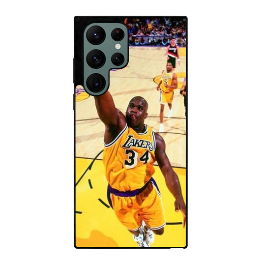 SHAQUILLE O'NEAL LA LAKERS NBA DUNK Samsung Galaxy S22 Ultra Case Cover