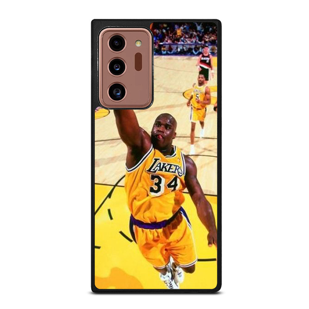 SHAQUILLE O'NEAL LA LAKERS NBA DUNK Samsung Galaxy Note 20 Ultra Case Cover