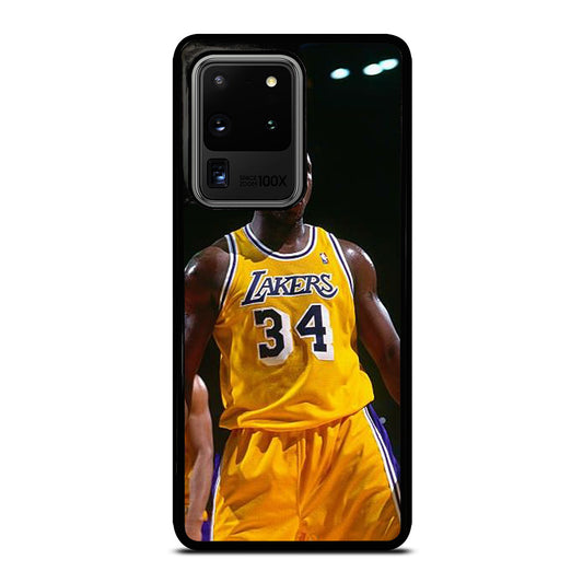 SHAQUILLE O'NEAL 34 LA LAKERS NBA Samsung Galaxy S20 Ultra Case Cover