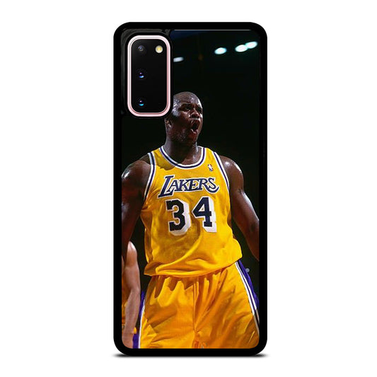 SHAQUILLE O'NEAL 34 LA LAKERS NBA Samsung Galaxy S20 Case Cover