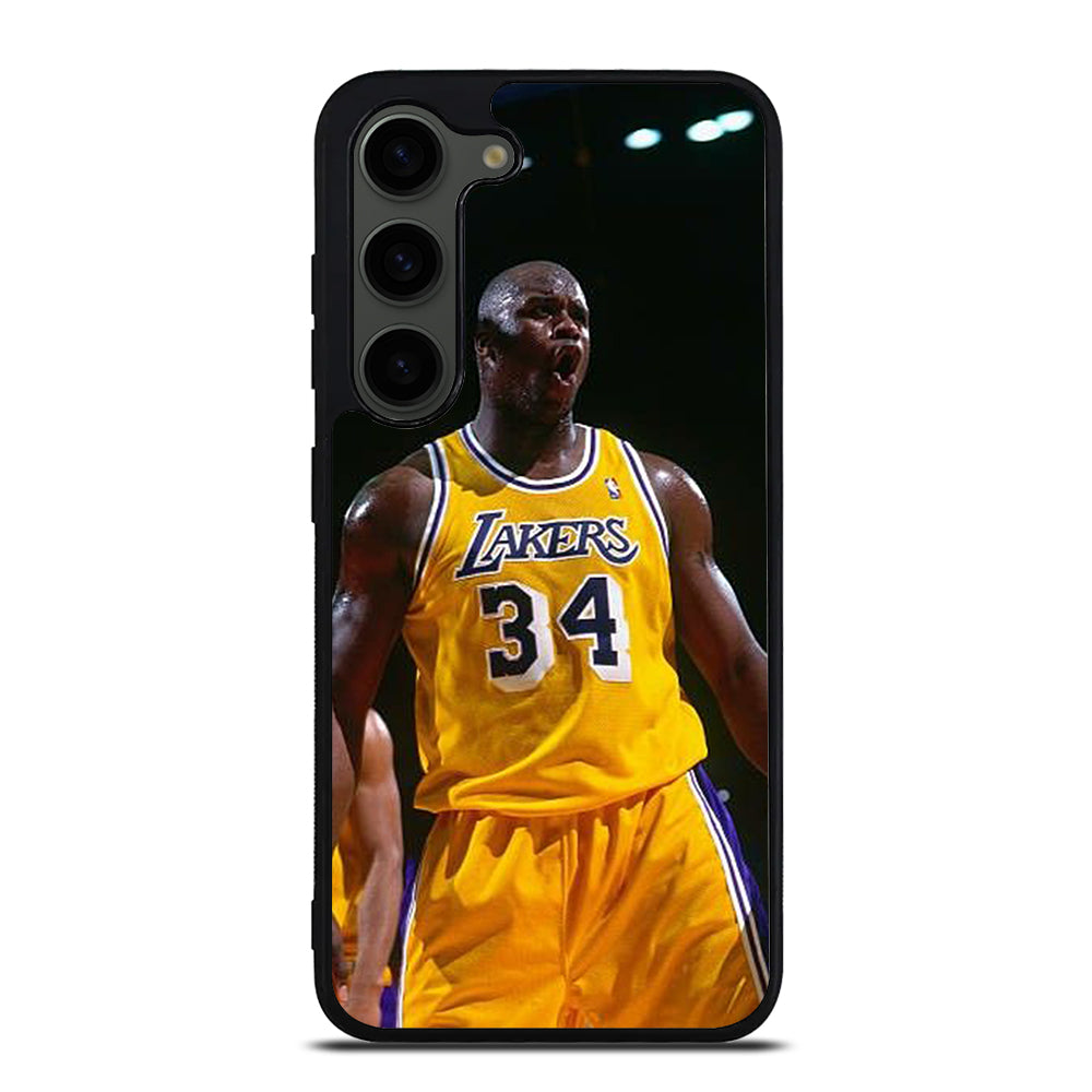 SHAQUILLE O'NEAL 34 LA LAKERS NBA Samsung Galaxy S23 Plus Case Cover