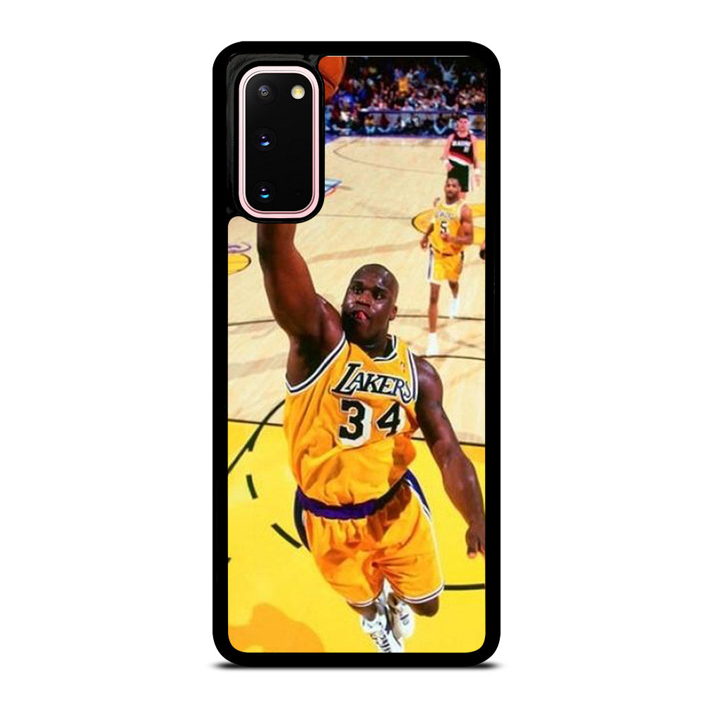 SHAQUILLE O'NEAL LA LAKERS NBA DUNK Samsung Galaxy S20 Case Cover