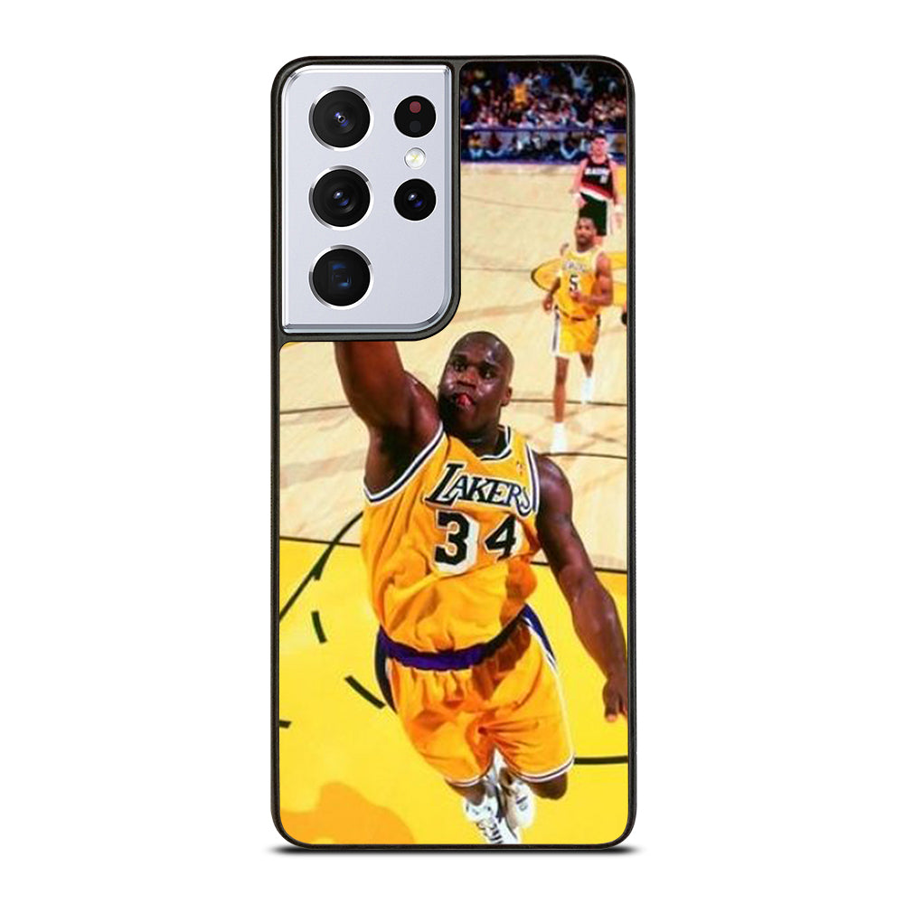 SHAQUILLE O'NEAL LA LAKERS NBA DUNK Samsung Galaxy S21 Ultra Case Cover