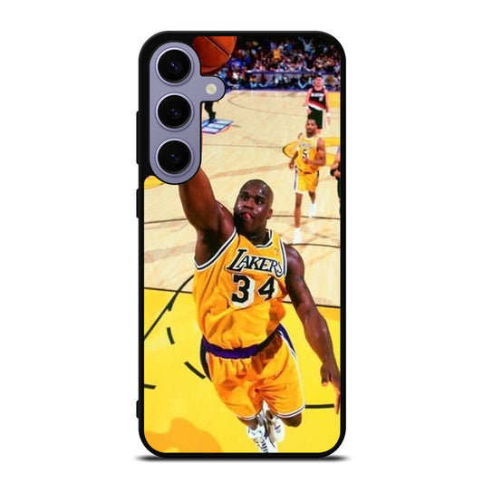 SHAQUILLE O'NEAL LA LAKERS NBA DUNK Samsung Galaxy S24 Plus Case Cover