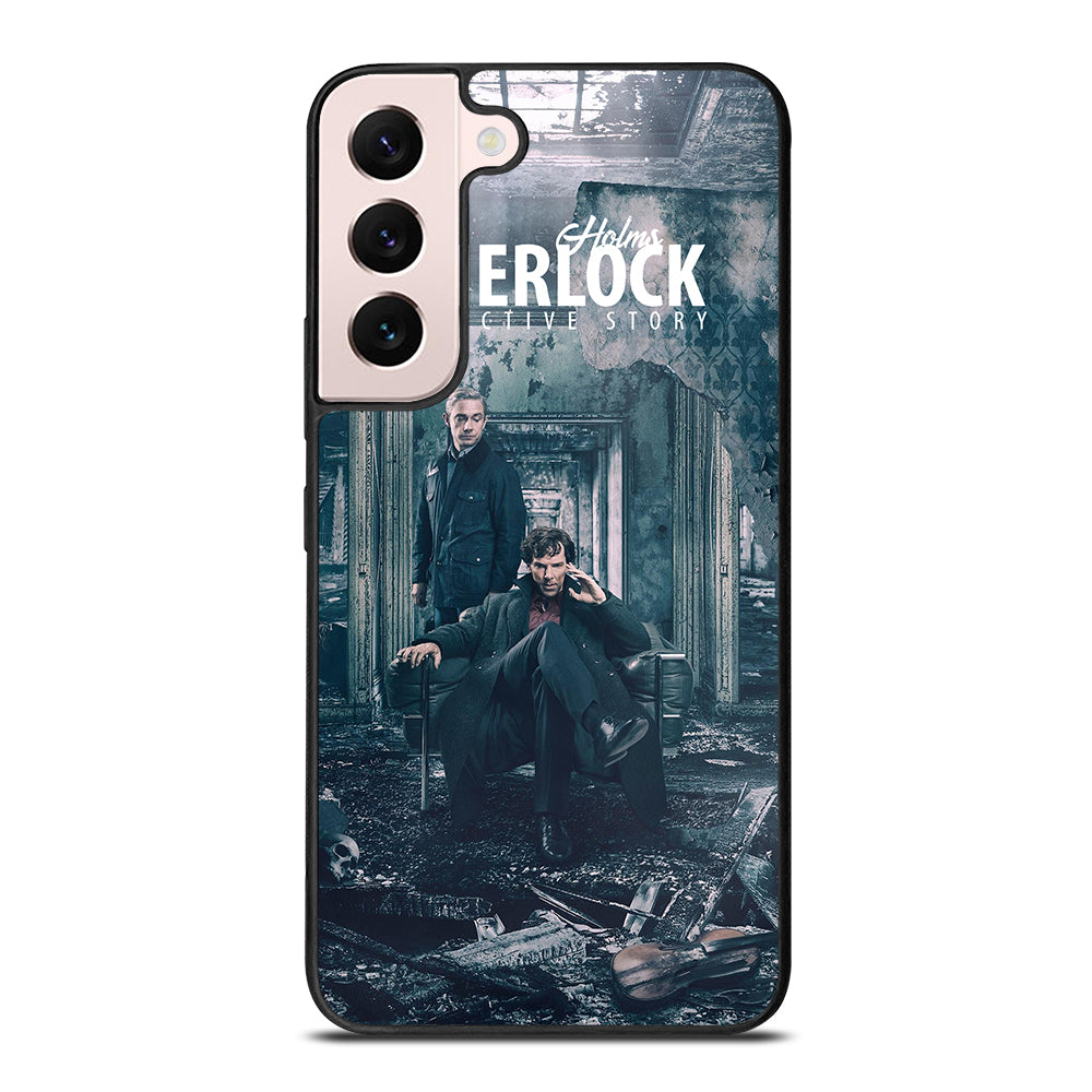 SHERLOCK HOLMES POSTER Samsung Galaxy S22 Plus Case Cover