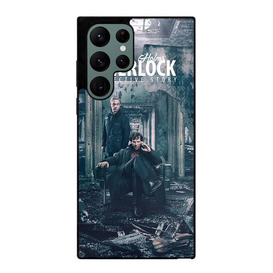SHERLOCK HOLMES POSTER Samsung Galaxy S22 Ultra Case Cover