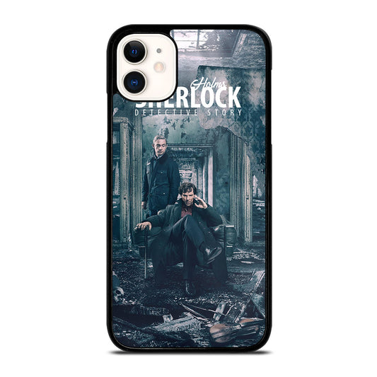 SHERLOCK HOLMES POSTER iPhone 11 Case Cover