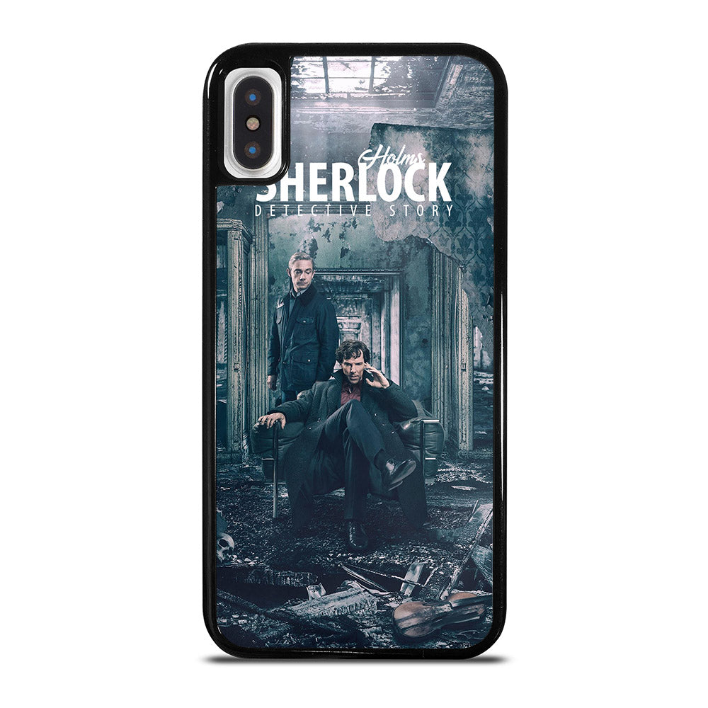 SHERLOCK HOLMES POSTER iPhone X / XS Case Cover