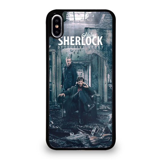 SHERLOCK HOLMES POSTER iPhone XS Max Case Cover