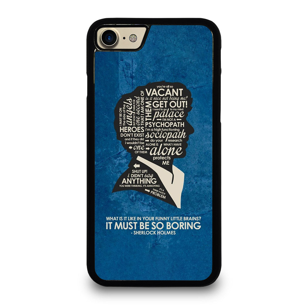 SHERLOCK HOLMES QUOTE iPhone 7 / 8 Case Cover