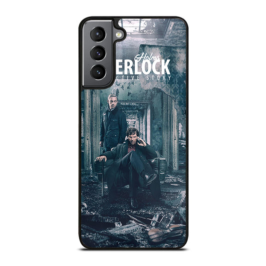 SHERLOCK HOLMES POSTER Samsung Galaxy S21 Plus Case Cover