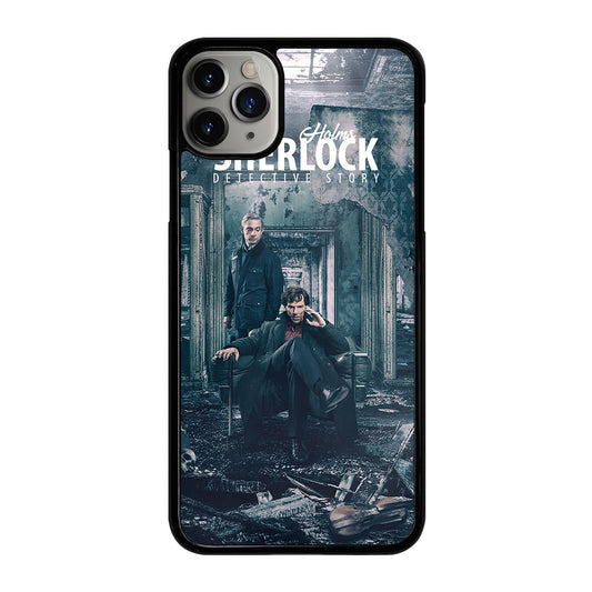SHERLOCK HOLMES POSTER iPhone 11 Pro Max Case Cover
