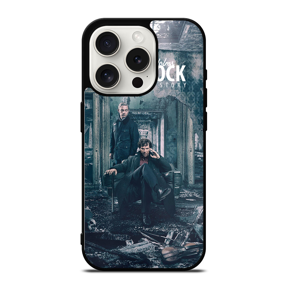 SHERLOCK HOLMES POSTER iPhone 15 Pro Case Cover
