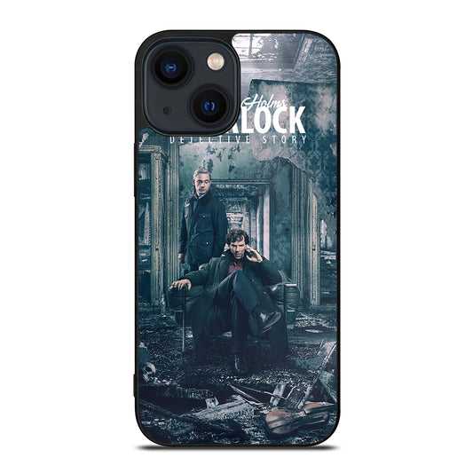 SHERLOCK HOLMES POSTER iPhone 14 Plus Case Cover