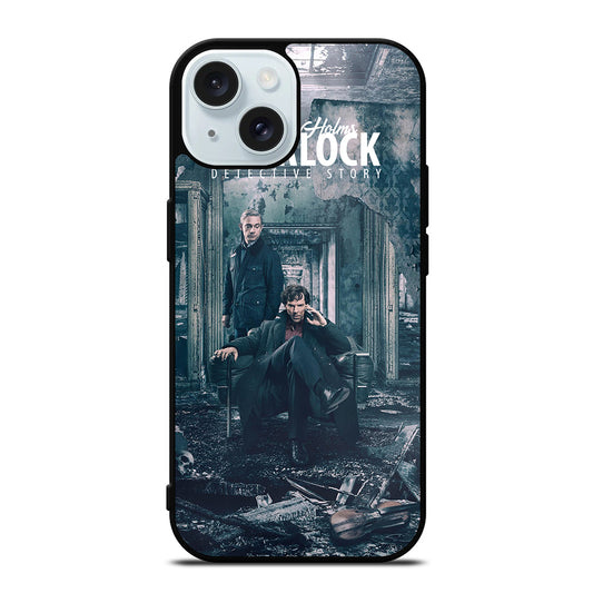 SHERLOCK HOLMES POSTER iPhone 15 Case Cover