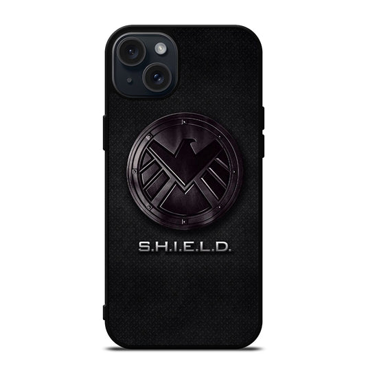 SHIELD LOGO METAL iPhone 15 Plus Case Cover