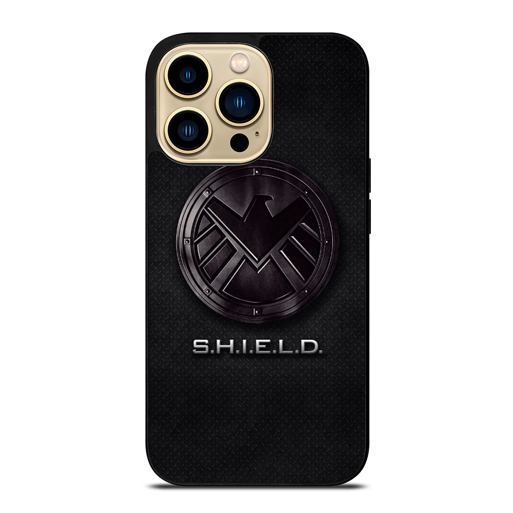 SHIELD LOGO METAL iPhone 14 Pro Max Case Cover