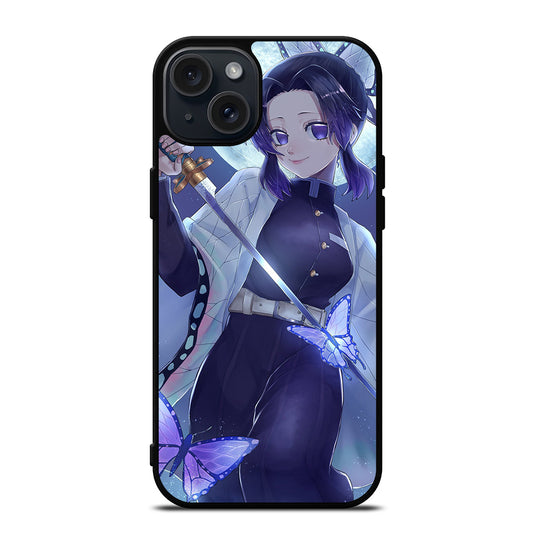 SHINOBU KOCHO DEMON SLAYER ANIME 2 iPhone 15 Plus Case Cover