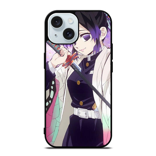 SHINOBU KOCHO DEMON SLAYER ANIME iPhone 15 Case Cover