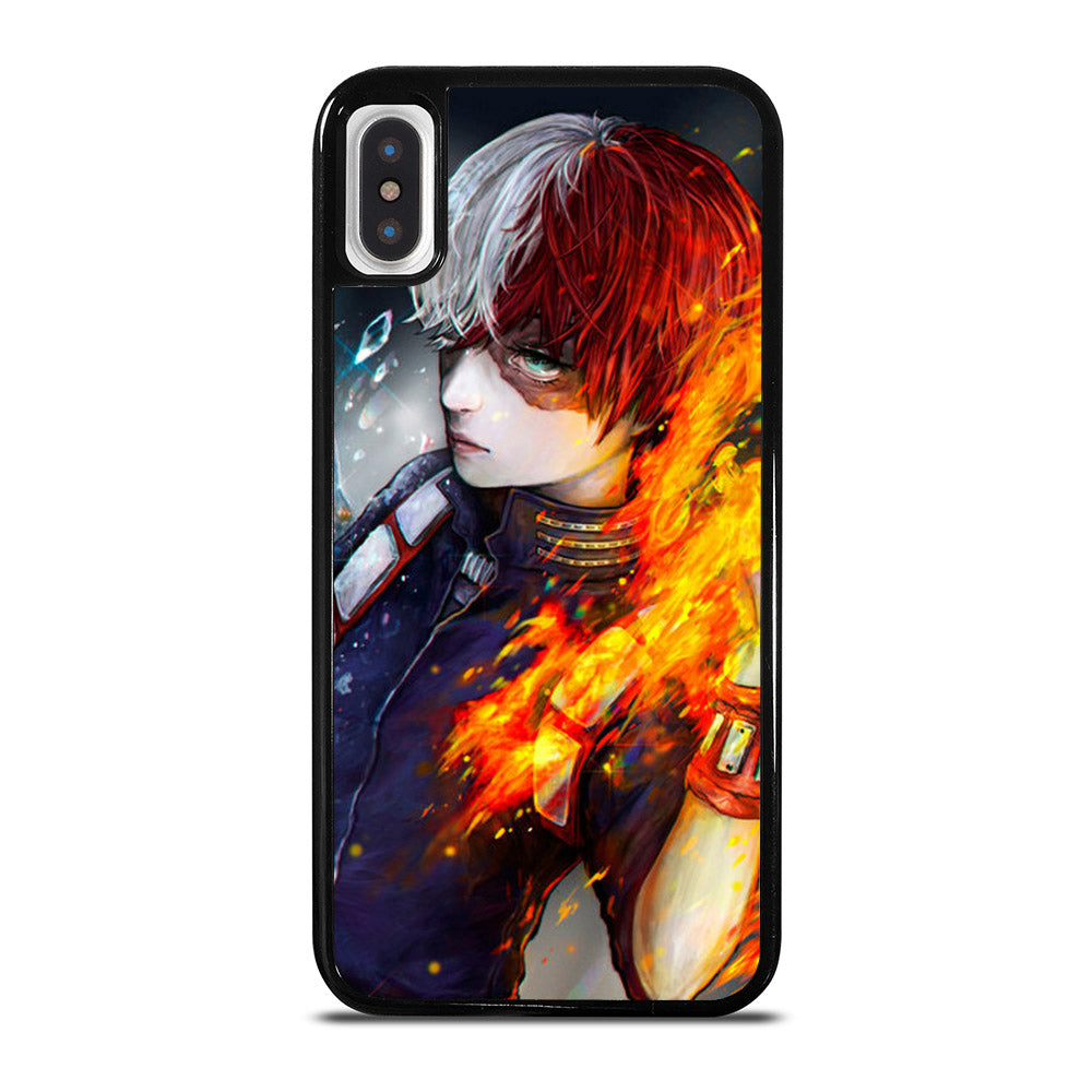 SHOTO TODOROKI ART MY HERO ACADEMIA iPhone X / XS Case Cover