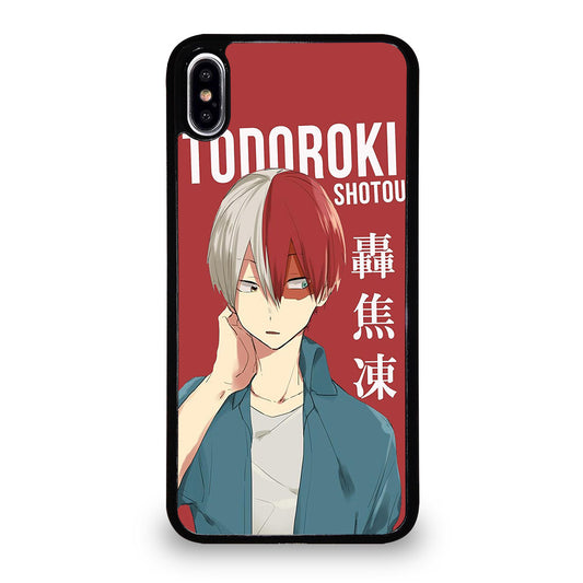 SHOTO TODOROKI COOL MY HERO ACADEMIA iPhone XS Max Case Cover
