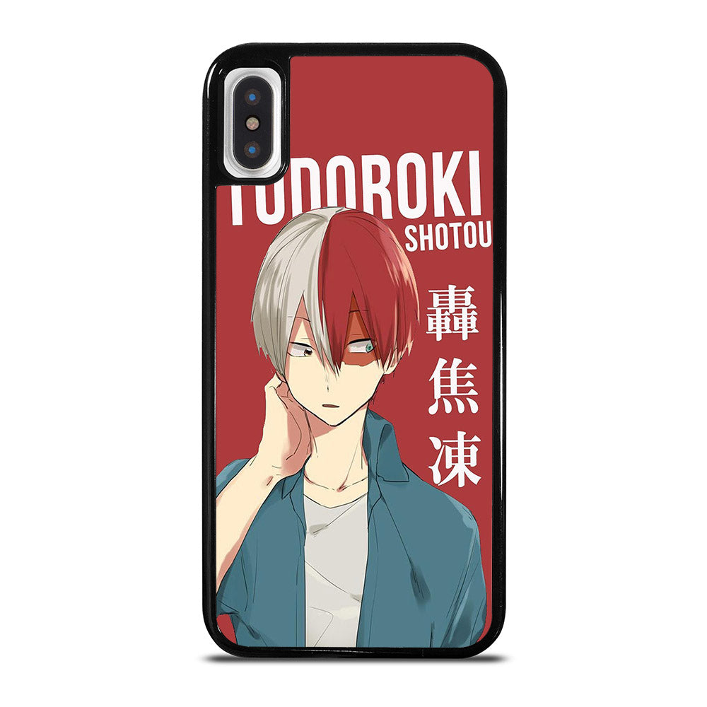 SHOTO TODOROKI COOL MY HERO ACADEMIA iPhone X / XS Case Cover