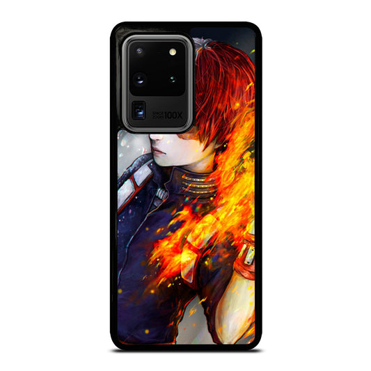 SHOTO TODOROKI ART MY HERO ACADEMIA Samsung Galaxy S20 Ultra Case Cover
