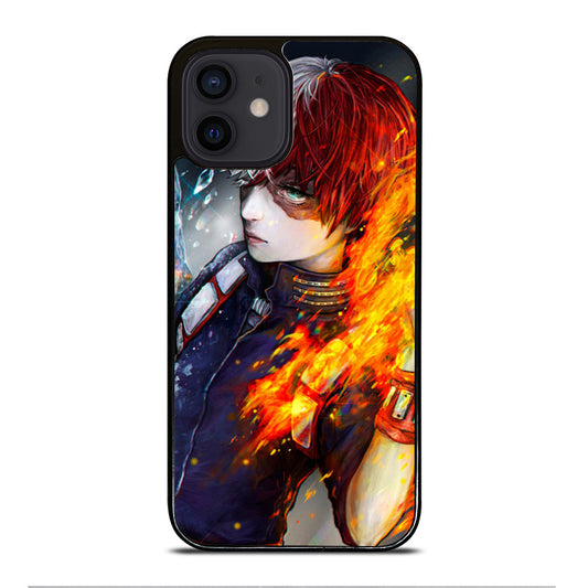 SHOTO TODOROKI ART MY HERO ACADEMIA iPhone 12 Mini Case Cover