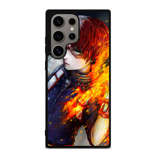 SHOTO TODOROKI ART MY HERO ACADEMIA Samsung Galaxy S24 Ultra Case Cover