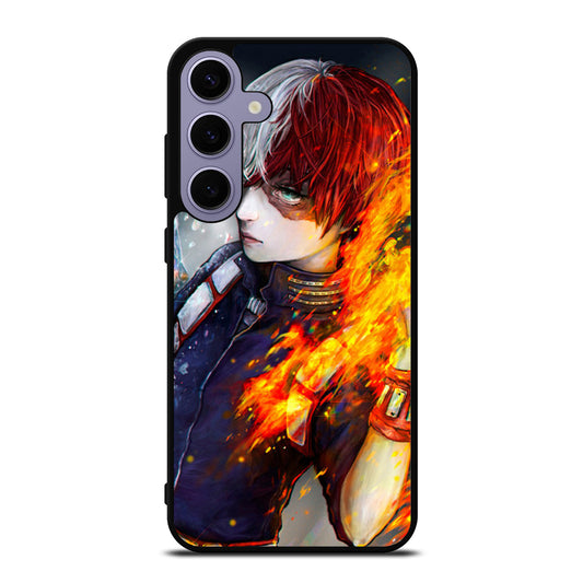 SHOTO TODOROKI ART MY HERO ACADEMIA Samsung Galaxy S24 Plus Case Cover