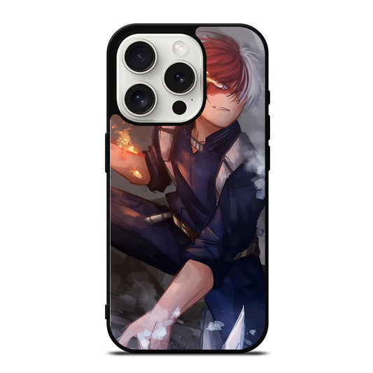 SHOTO TODOROKI MY HERO ACADEMIA MANGA iPhone 15 Pro Case Cover