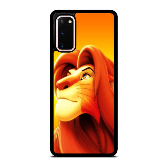 SIMBA FACE LION KING Samsung Galaxy S20 Case Cover