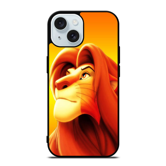 SIMBA FACE LION KING iPhone 15 Case Cover