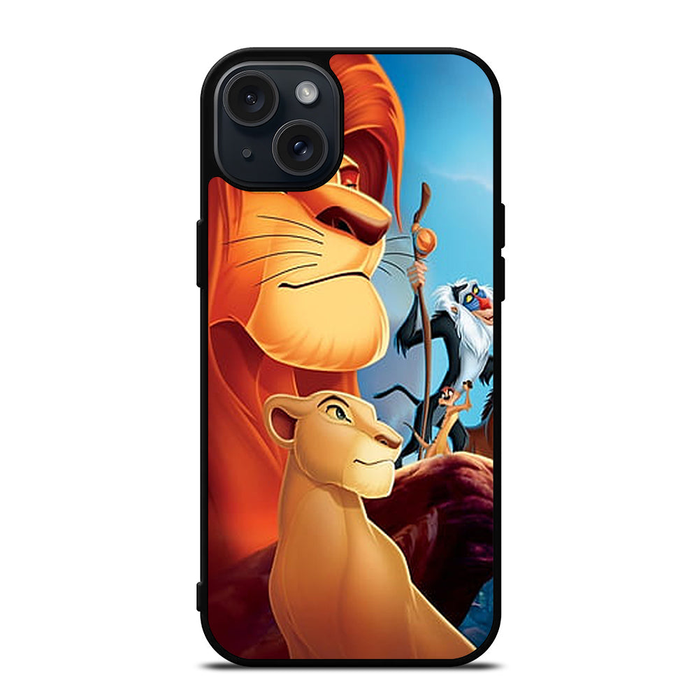 SIMBA LION KING CARTOON iPhone 15 Plus Case Cover