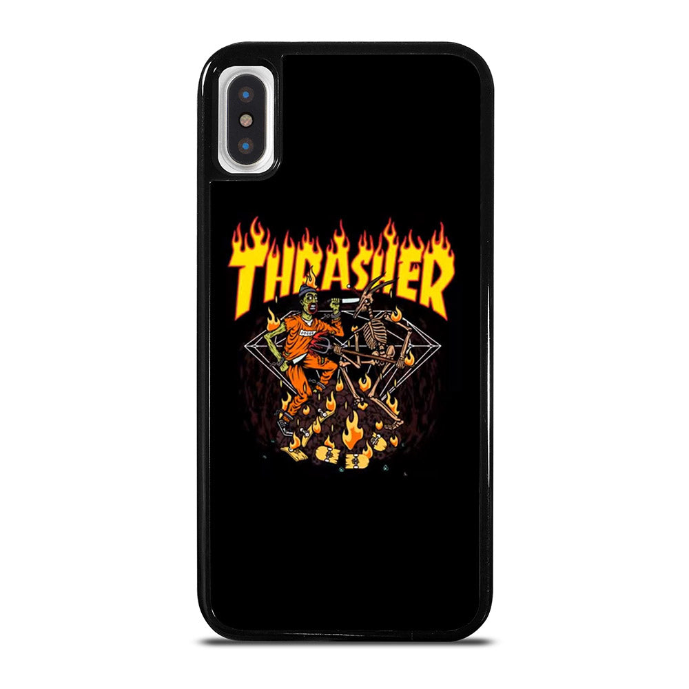 SKATEBOARD THRASHER 2 iPhone X / XS Case Cover