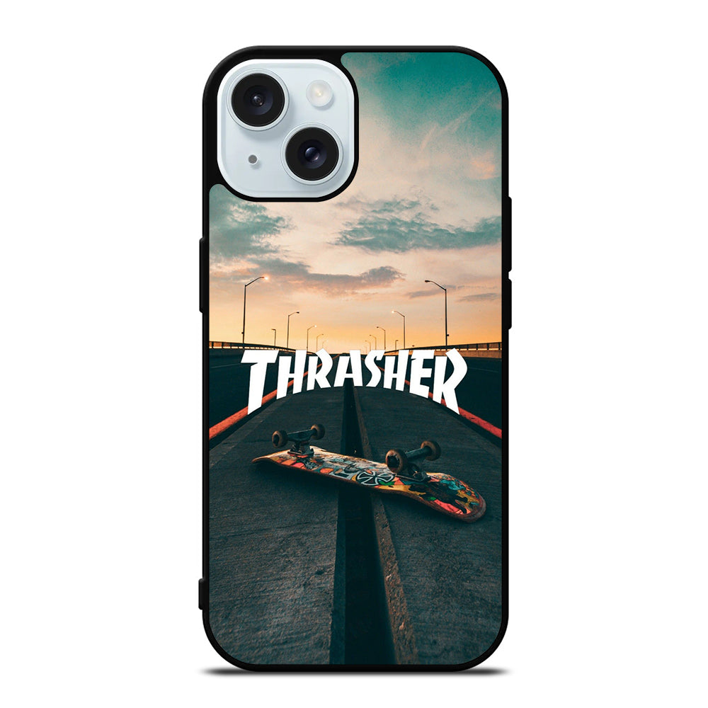 SKATEBOARD THRASHER 1 iPhone 15 Case Cover