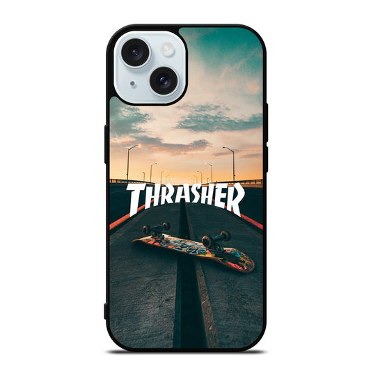SKATEBOARD THRASHER 1 iPhone 15 Case Cover