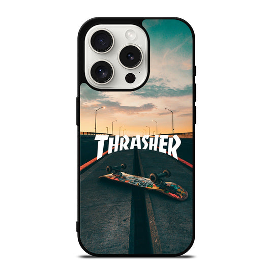 SKATEBOARD THRASHER 1 iPhone 15 Pro Case Cover