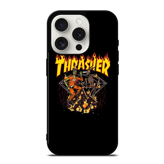 SKATEBOARD THRASHER 2 iPhone 15 Pro Case Cover