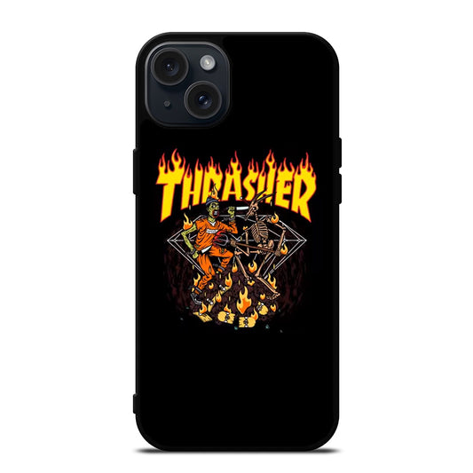 SKATEBOARD THRASHER 2 iPhone 15 Plus Case Cover