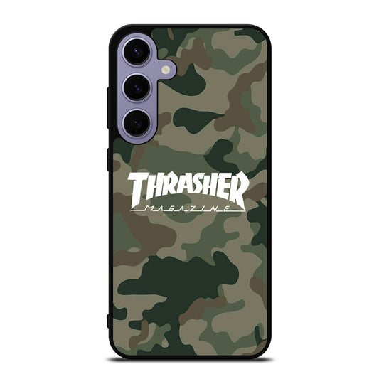 SKATEBOARD THRASHER CAMO LOGO Samsung Galaxy S24 Plus Case Cover