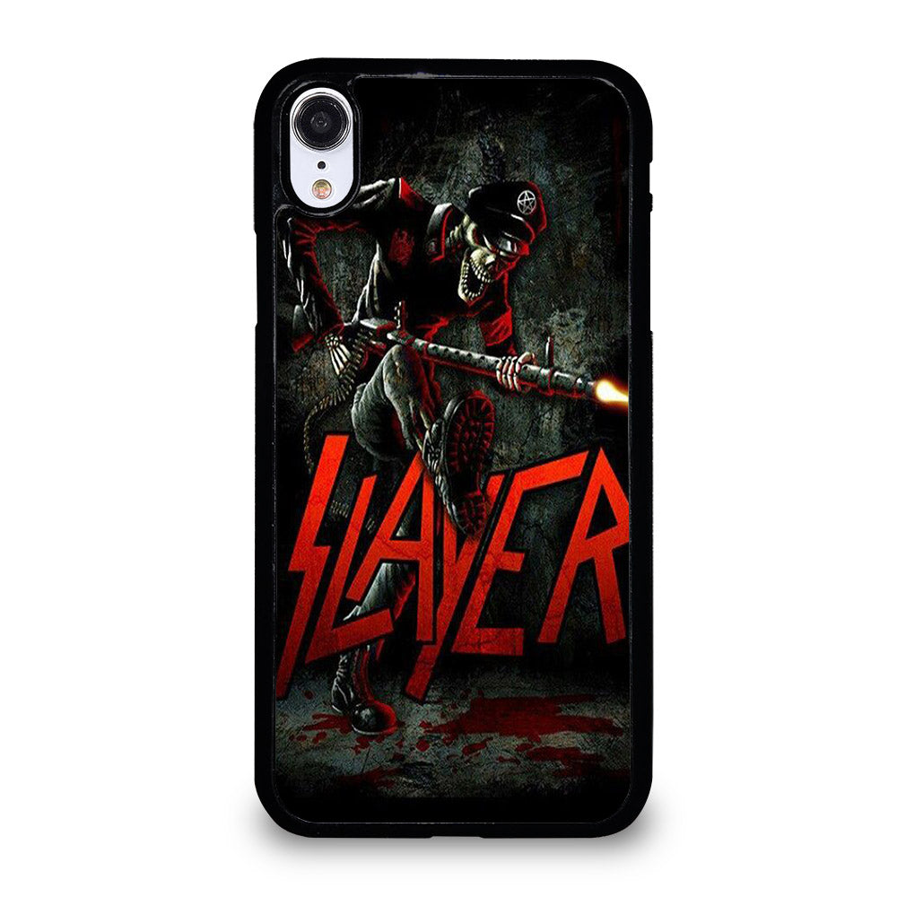 SLAYER BAND SKULL GUN iPhone XR Case Cover